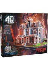 imagen Puzzle 4D Build Stranger Things Figurine Maison Creel de 179 pièces