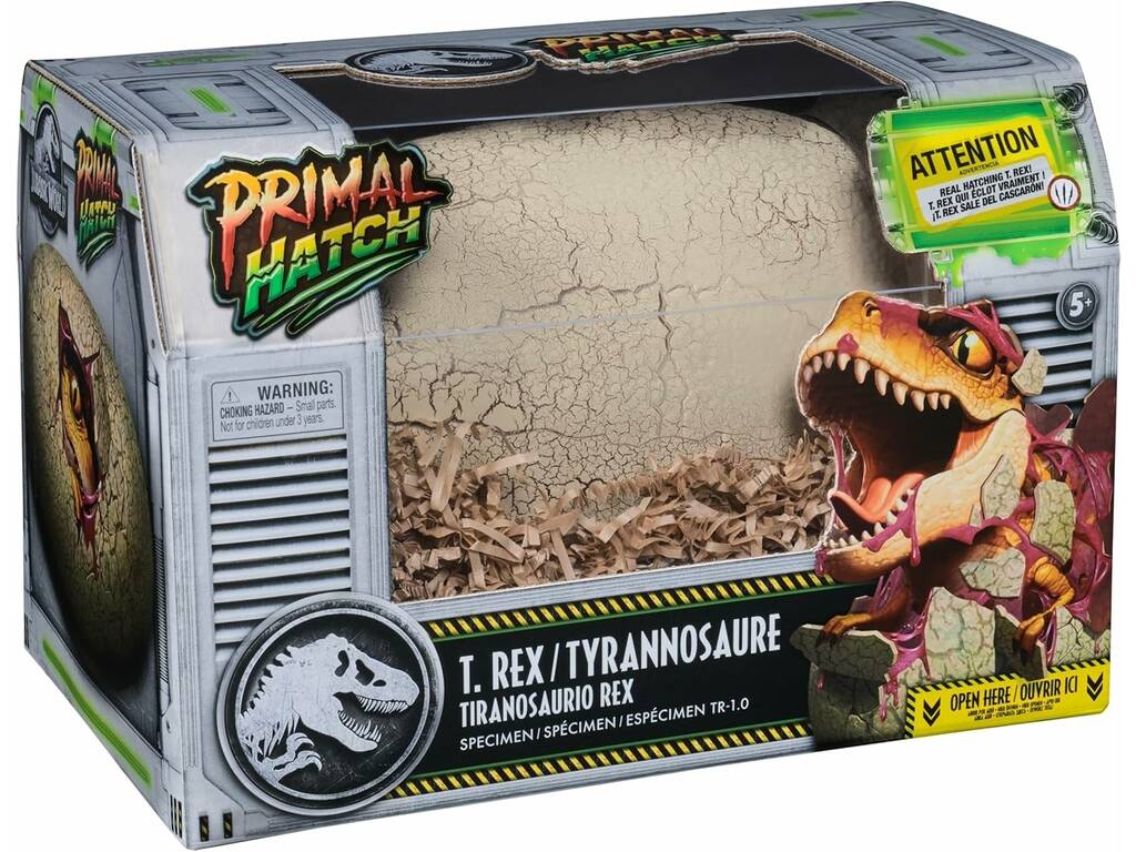 Primal Hatch Jurassic WorldR Rex Interactive