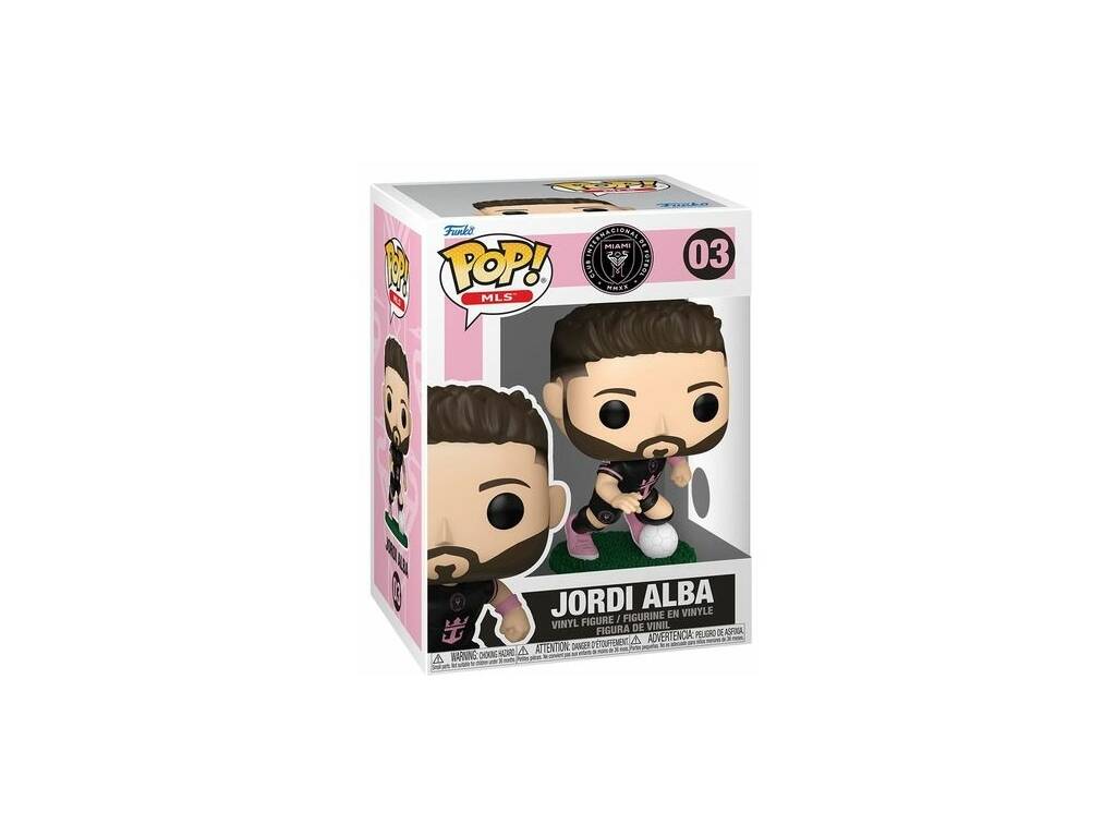 Funko Pop MLS Inter de Miami Figura Jordi Alba