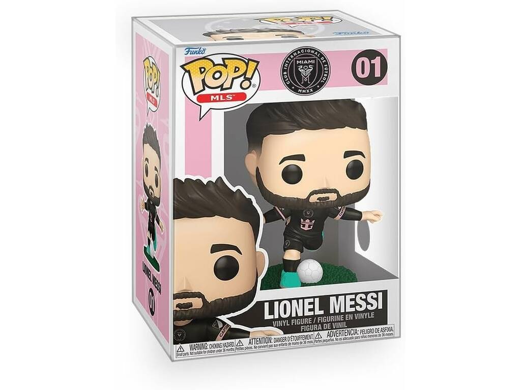 Funko Pop MLS Inter de Miami Figura Lionel Messi