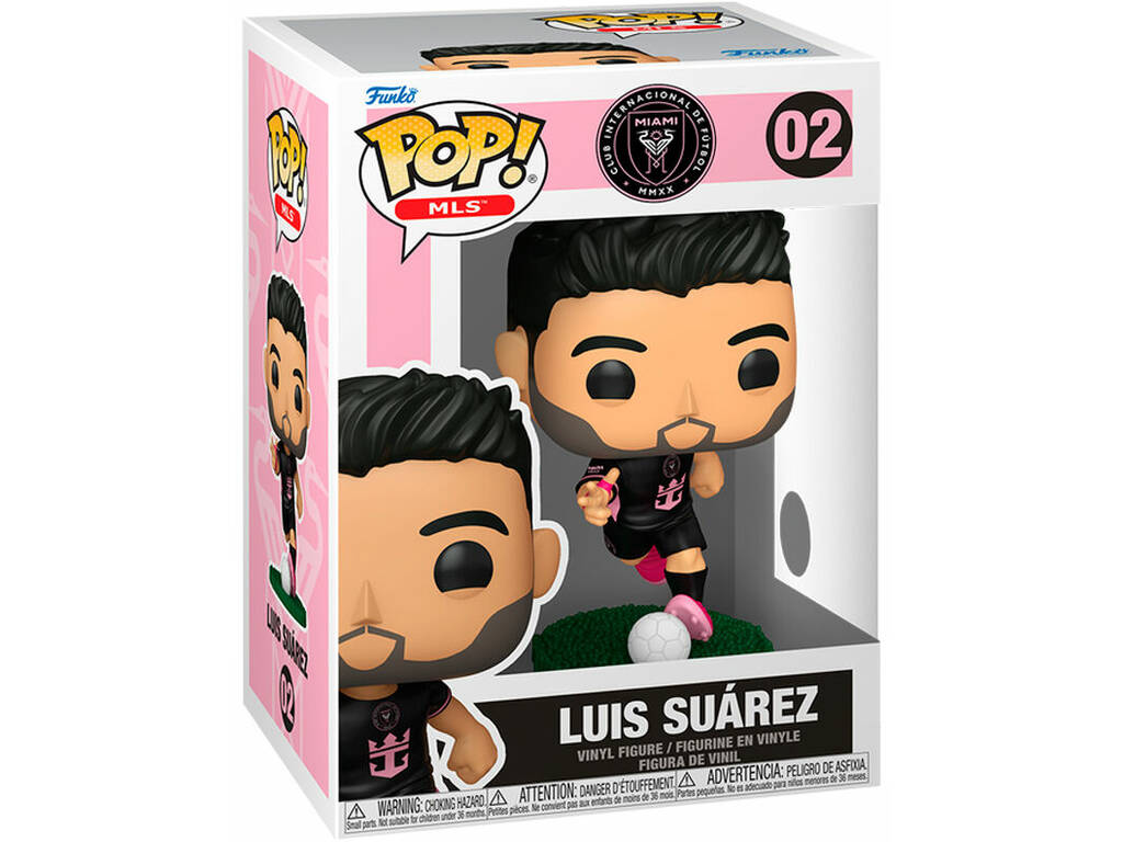 Funko Pop MLS Inter de Miami Figura Luis Suárez