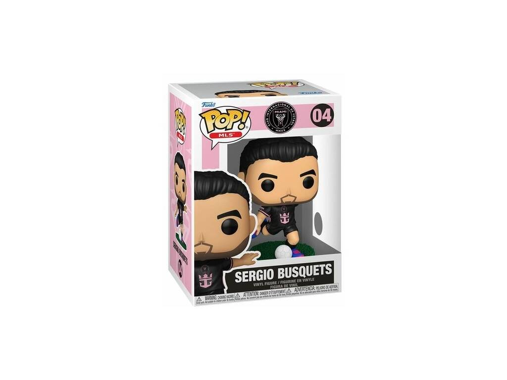 Funko Pop MLS Inter de Miami Figura Sergio Busquets