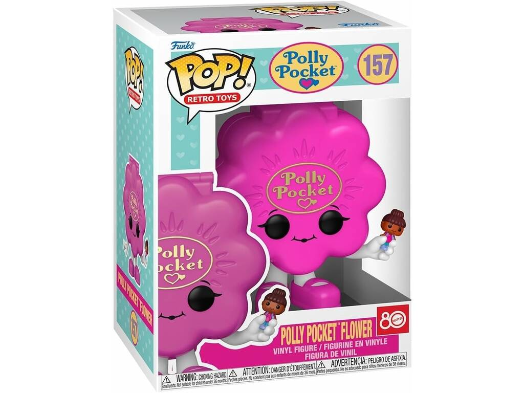Funko Pop Retro Toys Polly Pocket Figure Polly Pocket Shell