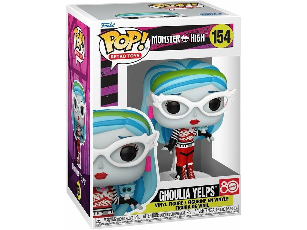 Funko Pop Retro Toys Monster High Figurine Ghoulia Yelps
