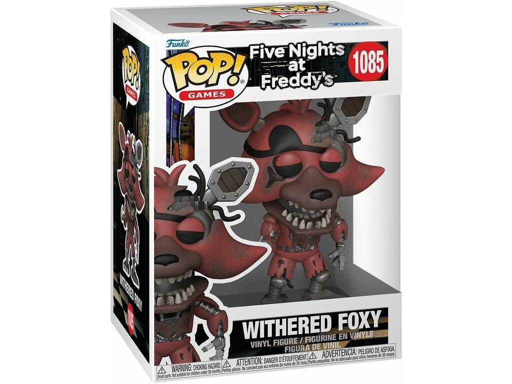Funko Pop Games Five Nights At Freddy’s Figura Withered Foxy