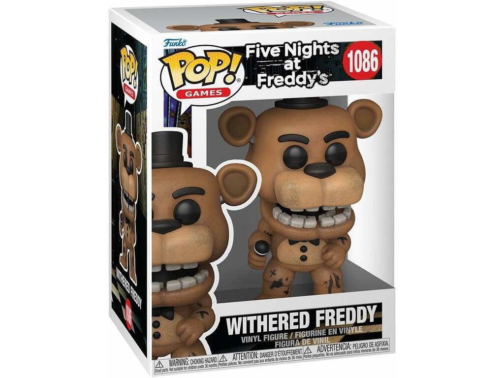 Funko Pop Games Five Nights At Freddy’s Figura Withered Freddy