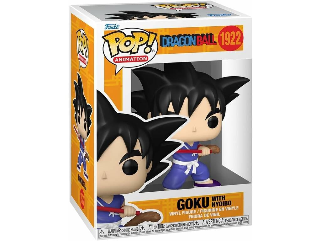 Funko Pop Animation Dragon Ball Figura Goku com Nyoibo