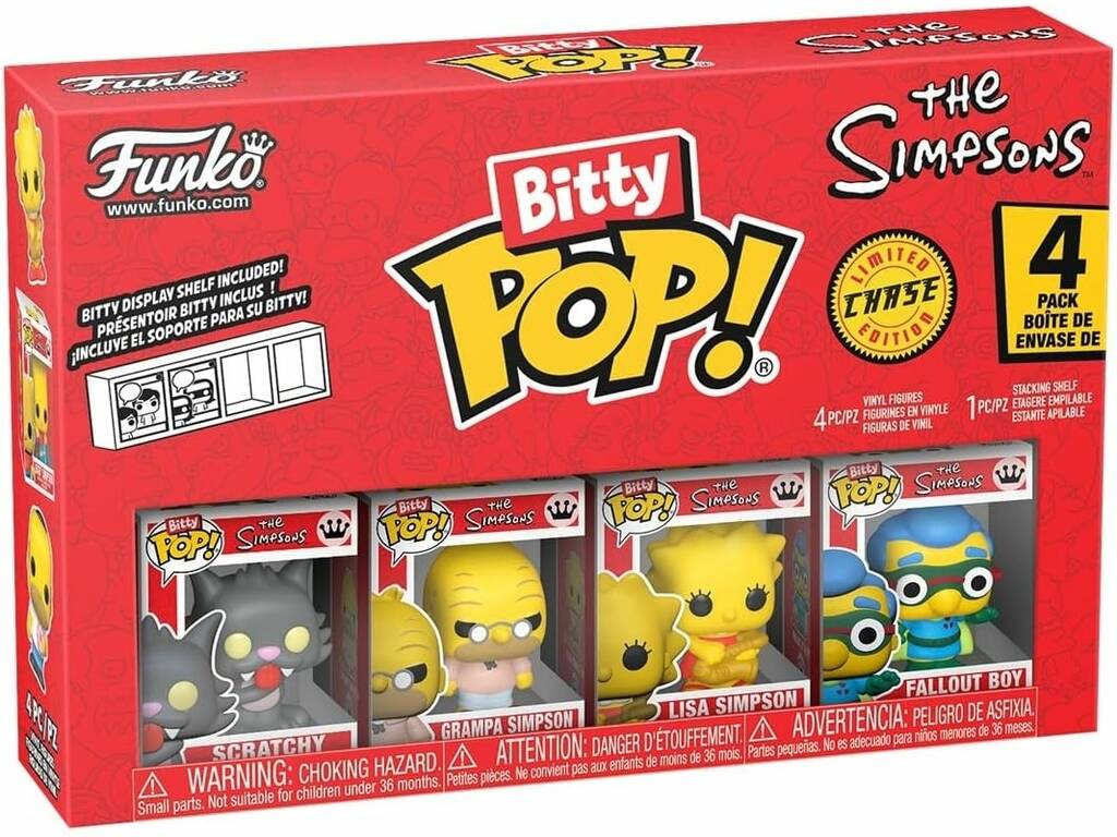 Funko Bitty Pop The Simpsons Pack Maggie Lisa Simpson