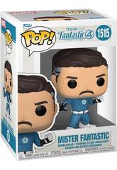 imagen Funko Pop Les 4 Fantastiques Premiers Pas Figurine Mister Fantastique avec tête oscillante