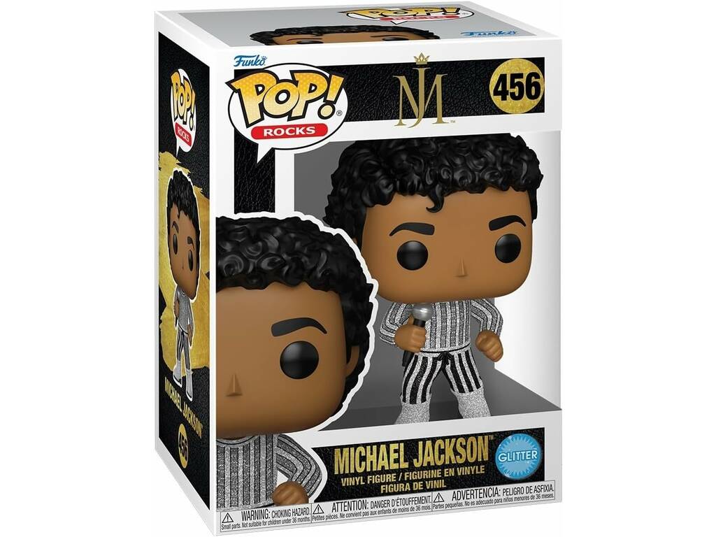 Funko Pop Rocks MJ Michael Jackson Rock Witch You Glitter Figure