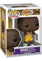 imagen Funko Pop Basketball NBA Los Angeles Lakers Figura Shaq 2000 WCF Celebration