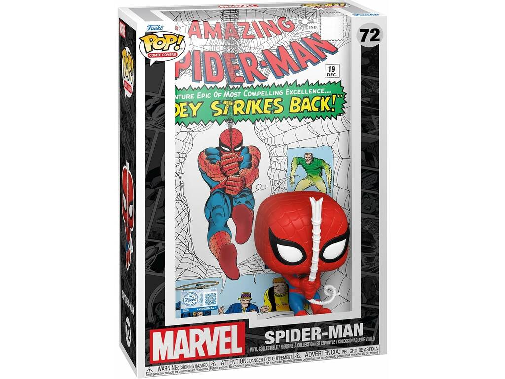 Funko Pop Comic Covers Marvel The Amazing Spiderman #19
