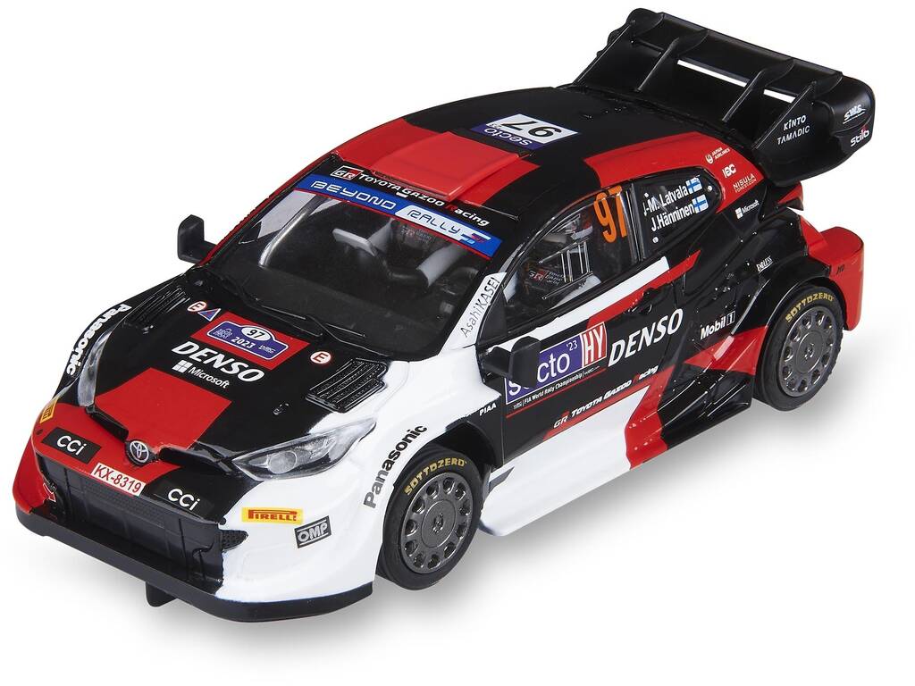 Scalextric 1:32 Voiture Toyota Yaris WRC Latvala Finlande 23