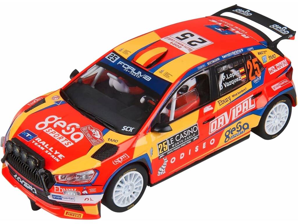 Scalextric Classic 1:32 Voiture Skoda Fabia WRC 2 de Pepe López