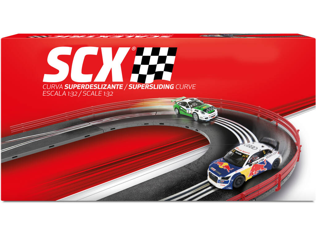 Scalextric Classic 1:32 Pack Courbe Chicane Glissante