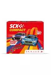 Scalextric Compact 1:43 Circuito Speed Race con 2 Vehículos