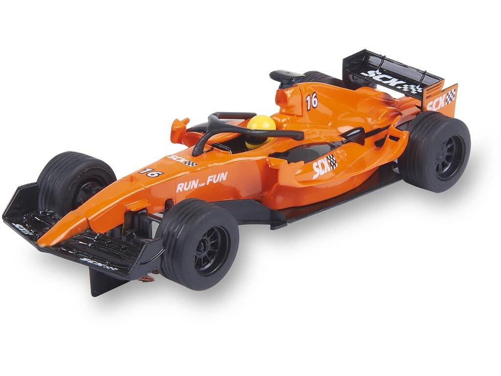 Scalextric Compact Voiture de Formule 1 Orange