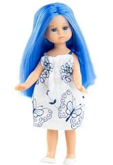 Boneca Valeria Mini Amigas de 21 Cm