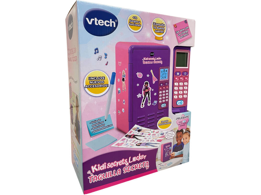 KidiSecrets Locker Coffre-fort secret violet