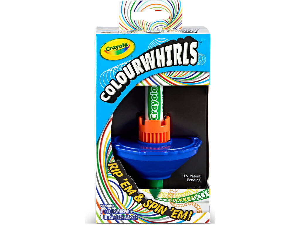 Colourwhirls Peint des toupies