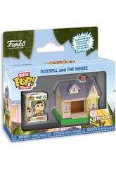 Funko Pop Bitty Towns Disney Pixar Up Figura Russell con Casa
