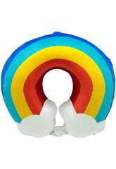 imagen Oreiller de voyage pour le cou Rainbow Intense, 27 x 27 cm