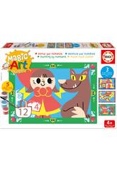 Magic Art Number Conjunto Pintar por Números Contos Clássicos