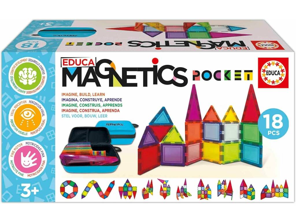 Educa Magnetics Pocket 18 pièces