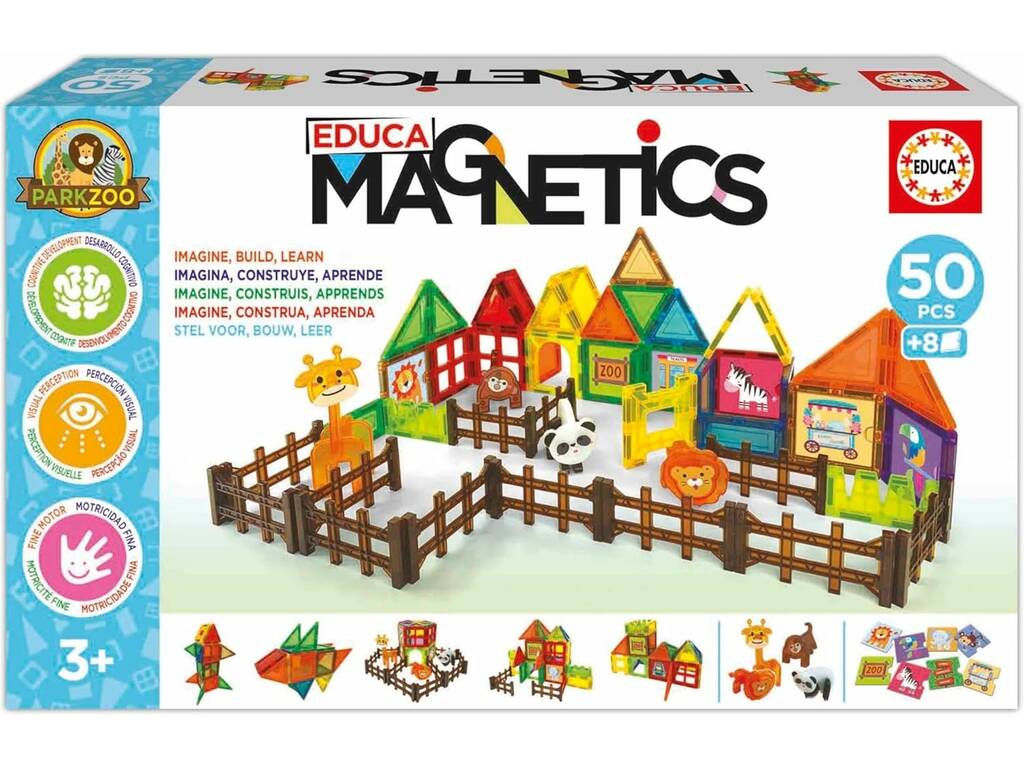 Educa Magnetics Park Zoo 50 pièces