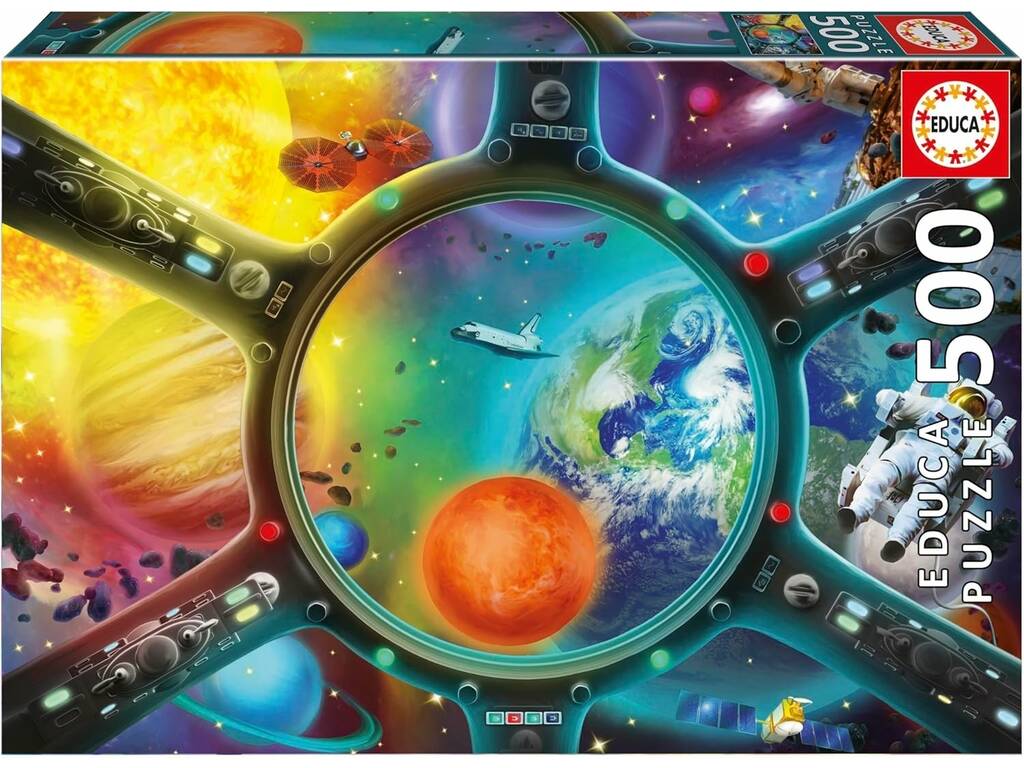 Puzzle 500 Marche dans l'espace