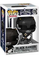 imagen Funko Pop Movies Mighty Morphin Power Rangers The Movie Figura Ranger Negro