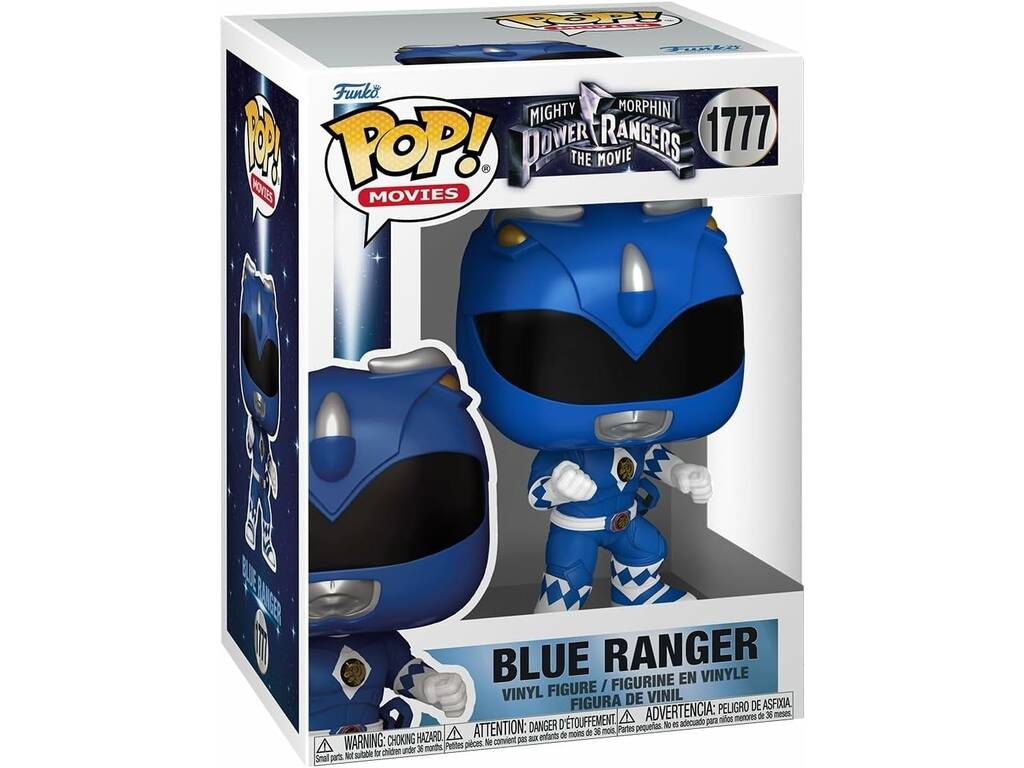 Funko Pop Movies Mighty Morphin Power Rangers The Movie Figura Ranger Blue