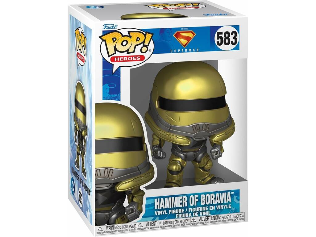 Funko Pop Heroes Superman DC Studios Figura Hammer Of Boravia