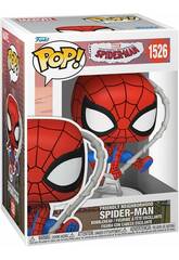 imagen Funko Pop Marvel Tu Amigo y Vecino Spiderman Figura Spiderman con Cabeza Oscilante