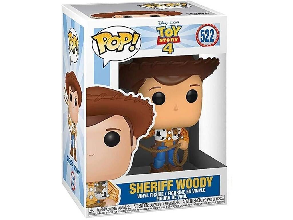 Funko Pop Toy Story 4 Figura Sheriff Woody