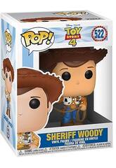 imagen Funko Pop Toy Story 4 Figura Sheriff Woody