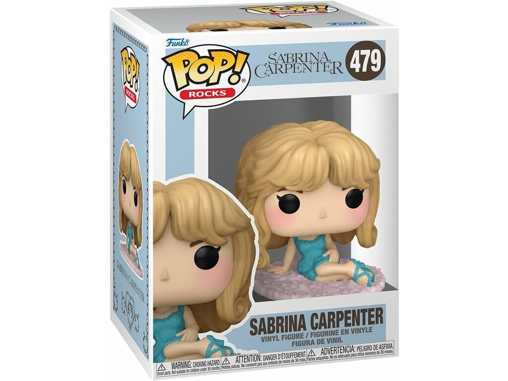 Funko Pop Rocks Sabrina Carpenter Figure Sabrina Carpenter Robe de nuit 