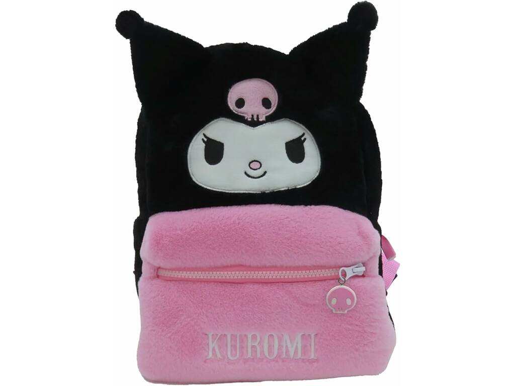 Sac à dos en peluche Sanrio Kuromi