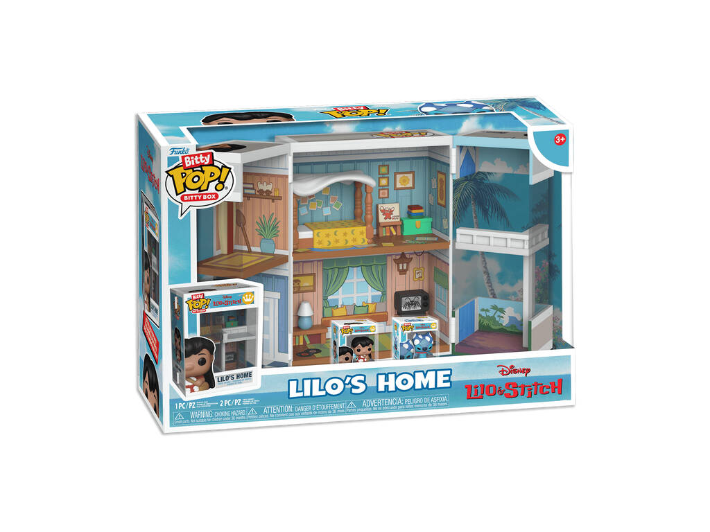 Funko Bitty Pop Bitty Box Disney Lilo & Stitch Casa de Lilo