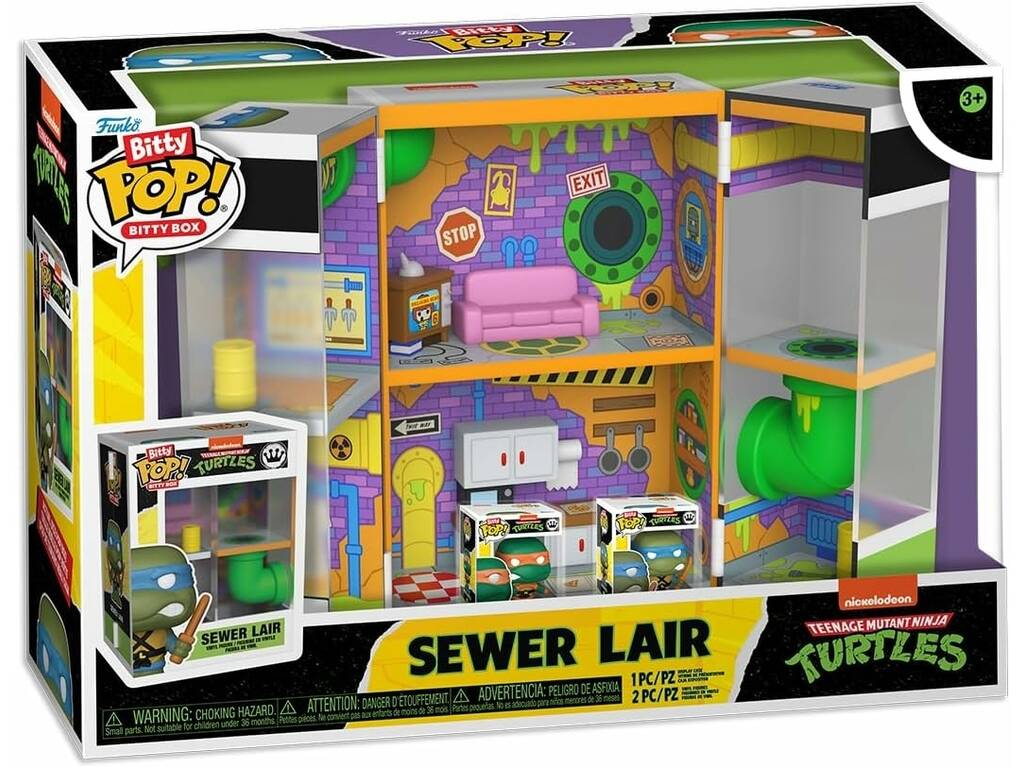 Funko Bitty Pop Bitty Box Tortugas Ninja Sewer Lair