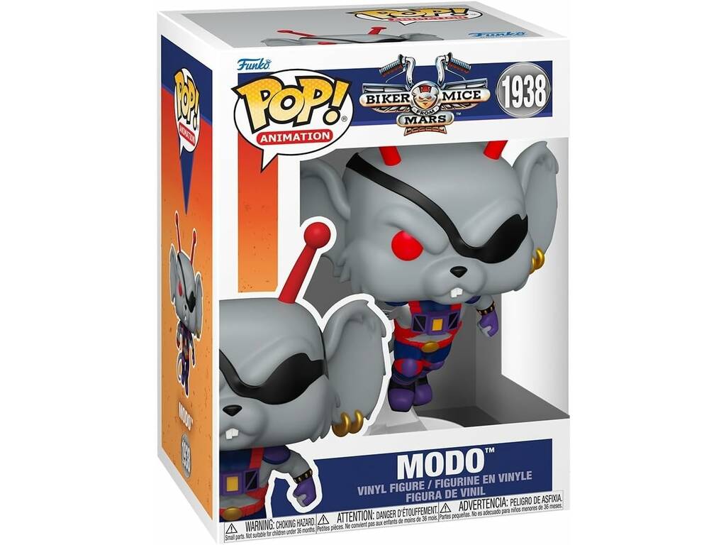 Funko Pop Animation Motor Mice from Mars Mode Figure