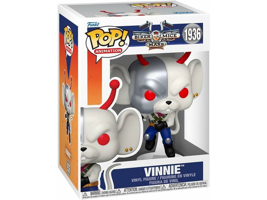 Figurine Funko Pop Animation Motor Mice of Mars Vinnie