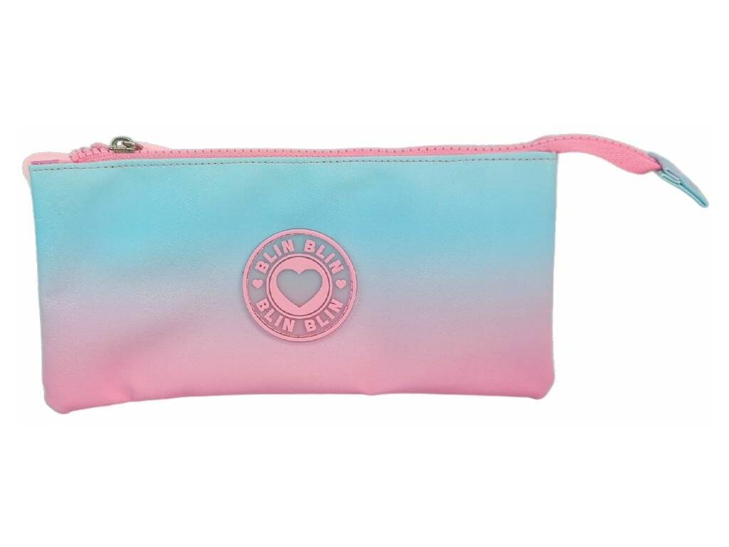Blin Blin Gradient Pink Triple Case 11X23X5 cm