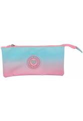 Blin Blin Gradient Pink Triple Case 11X23X5 cm
