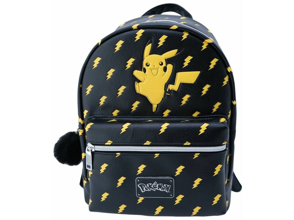 Sac à dos Pokémon Pikachu Noir 28x22x11 cm