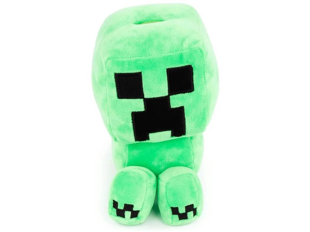 Minecraft Tirelire peluche Creeper de 20 cm