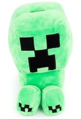 Minecraft Tirelire peluche Creeper de 20 cm