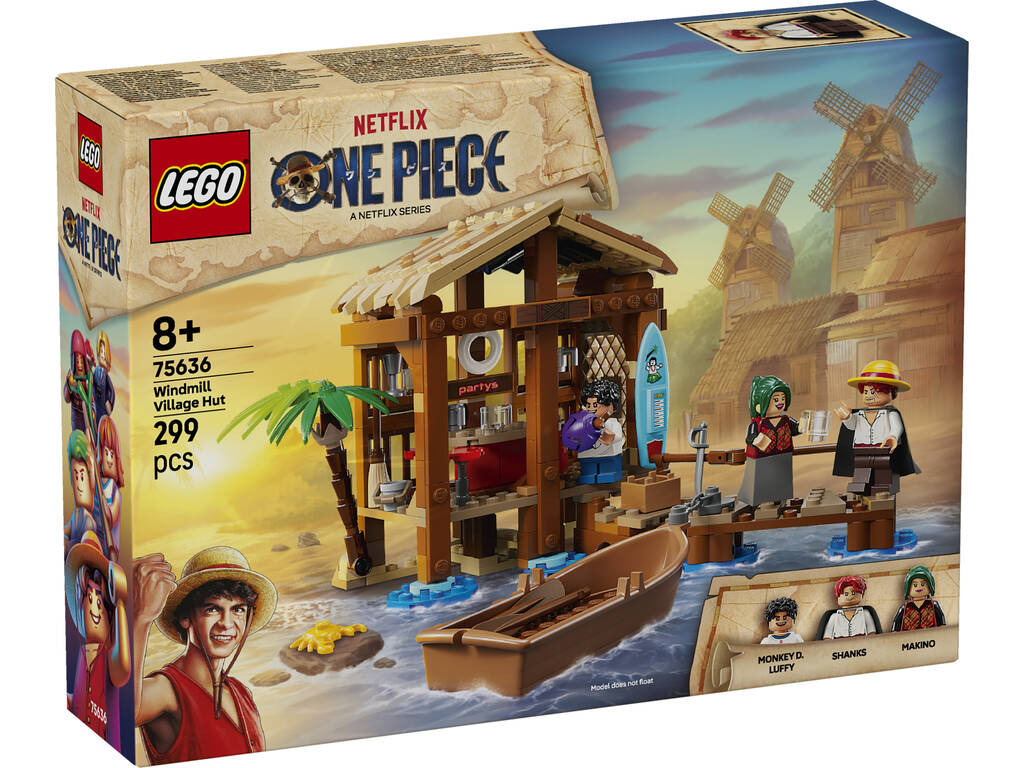 Lego One Piece Cabane du village Moulin