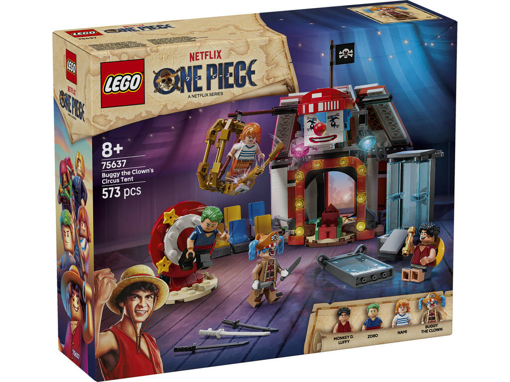 Lego One Piece Carpa de Circo de Buggy el Payaso