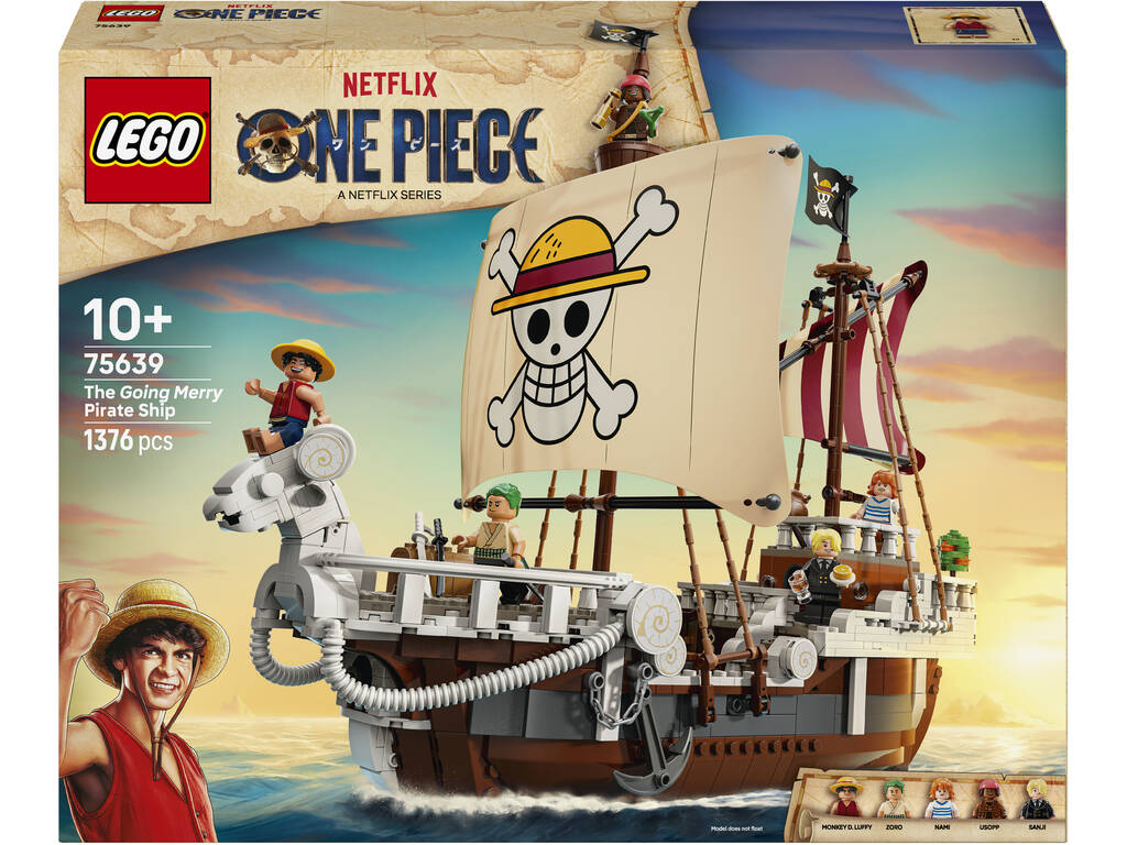 Lego One Piece Barco Pirata Going Merry